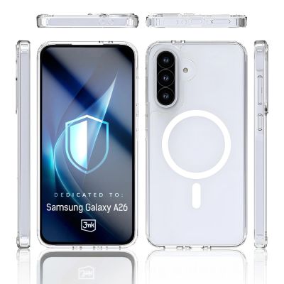 5. 3mk Armor MagCase für Samsung Galaxy A26 5G – Transparent