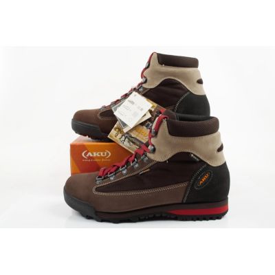 10. Aku Slope Gore-Tex Herren-Trekkingschuhe aus Leder, Knöchellang, Braun