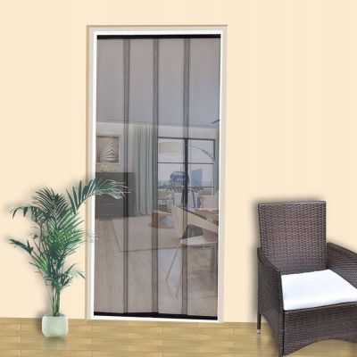 49. Tür-Moskitonetz 100 x 220 mm, Lamellen-Polyester + Klettband