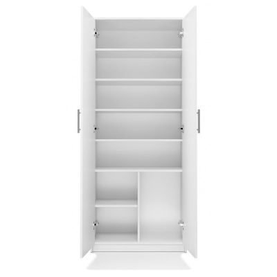 5. OLIV 2D Aktenschrank 74x35xH180 weiß