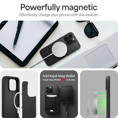 10. Spigen Cyrill Kajuk Hülle für iPhone 16 Pro – Schwarz