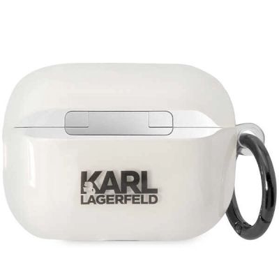 2. Karl Lagerfeld KLAP2HNIKTCT Airpods Pro 2 Hülle transparent Ikonik Karl Lagerfeld