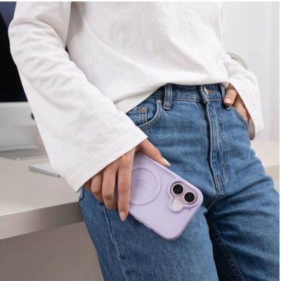 7. Tech-Protect BasicMag MagSafe iPhone 17 Hülle – Mattes Lila