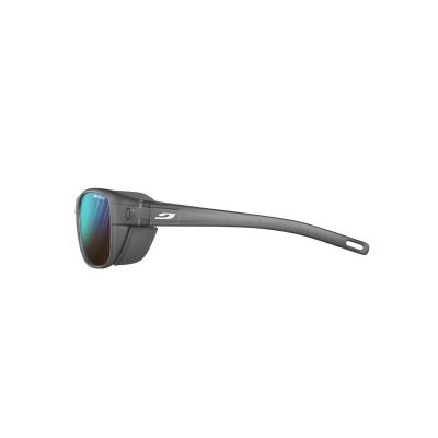 2. Julbo Camino Brille – Matt Transparent Schwarz/Grau | Reactiv Performance 2-4 Dl Bleu