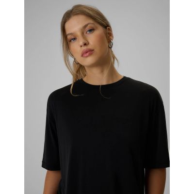 4. Locker geschnittenes Damen-T-Shirt aus Modal, Größe 4F 4FRSS26TTSHF3630-20S