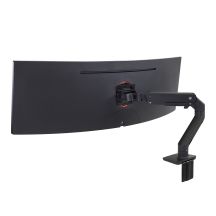 Ergotron HX Tischmonitorarm mit HD-Schwenkfunktion, mattschwarz