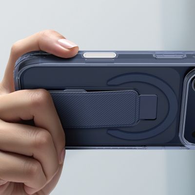 7. AmazingThing Titan Pro Holder Case für iPhone 17 Pro Max, kompatibel mit MagSafe, Blau