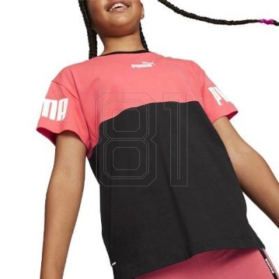 5. Puma Power Colorblock Jr T-Shirt 670204 35