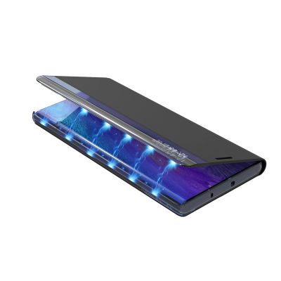 6. Neues Sleep Case Cover für Xiaomi Redmi Note 12 5G / Poco X5 5G Cover mit Flip Stand Blau
