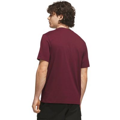 3. Herren-T-Shirt adidas Varsity Tailsweep Graphic in Burgunderrot KS2180