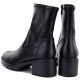5. Schwarze Damen-Ankle-Boots mit hohem Absatz, Potocki SZ12835