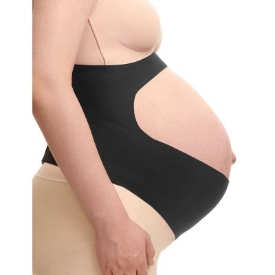 2. Momcozy Schwangerschafts-Bauchband Schwarz M | Schwangerschaftsgürtel |