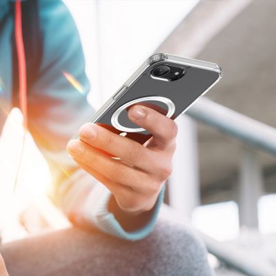 12. Dux Ducis Clin Mag Case für iPhone 16e / 17e, kompatibel mit MagSafe – Schwarz