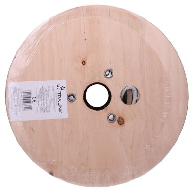 7. Extralink CAT6A FFTP (F/FTP) verdrilltes 305-m-Netzwerkkabel für den Innenbereich