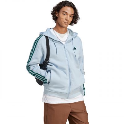 4. adidas Essentials Fleece 3-Streifen Full-Zip M Sweatshirt IJ8932