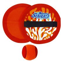 Rotes Klett-Fangballspiel Solex AN-0510R