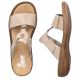16. Bequeme Rieker W RKR681 beige Flip-Flops