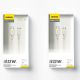 6. Dudao L7SCL USB-C – Lightning Kabel 30 W 1 m – Beige