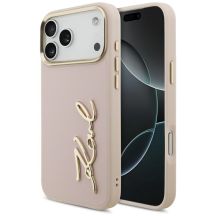 Karl Lagerfeld Karl Script Logo Case für iPhone 17 Pro Max - Pink