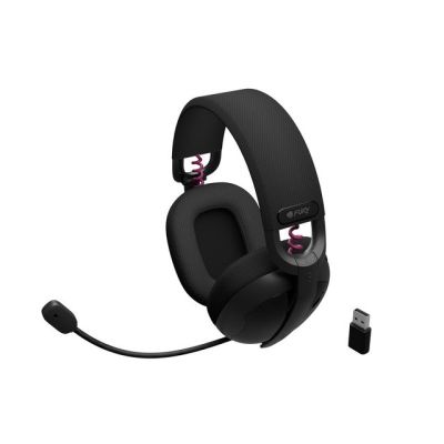 5. FURY FUKIYA F6 On-Ear-Kopfhörer mit Mikrofon, kabellos, Schwarz