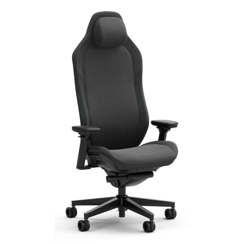 5. Fractal Design FD-CH-RE1F-01 Gaming-Stuhl, gepolsterter Sitz, Schwarz