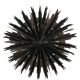 2. SCHNEEFLOCKE HÄNGENDE PAPIERDEKORATION Ø 50 CM MICA – SCHWARZ