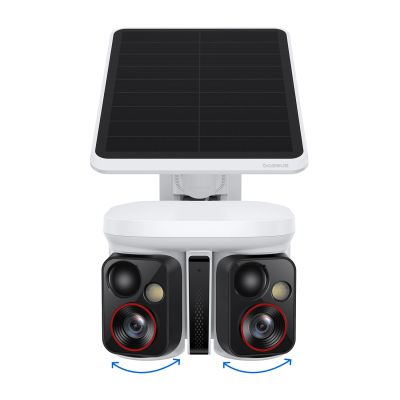 2. Baseus Security X1 Pro Dual-Kamera 3K-Außenkamera – Weiß