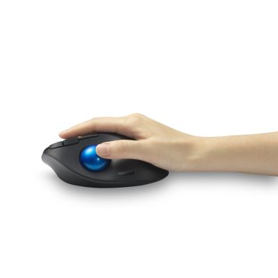3. Kensington Pro Fit Ergo TB450 Büromaus, kabellos (RF) + Bluetooth, Trackball, 1600 DPI