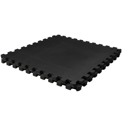11. VIRTUFIT FITNESS-PUZZLEMATTE 120X120 CM SCHWARZ
