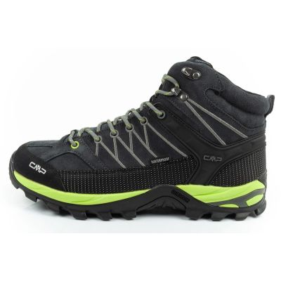 11. CMP Rigel Herren Trekkingschuhe, strapazierfähig, wasserdicht, grau