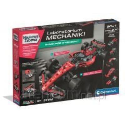 3. Clementoni Science Fun – Mechaniklabor: Rennwagen