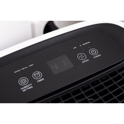 5. ELDOM Luftentfeuchter OP1130, Fassungsvermögen 2,3 l, Luftdurchsatz 100 m³/h, Effizienz 10 l/24 h (30 °C, 80 % relative Luftfeuchtigkeit)