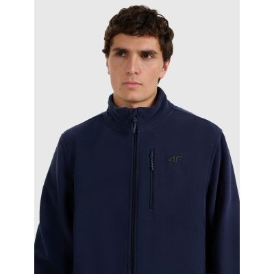 5. Herren-Fleecejacke mit Stehkragen, Regular Fit 4F 4FRMM00TFLEM435-31S