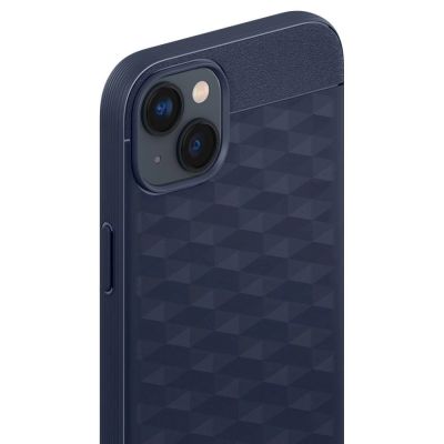12. Caseology Parallax Mag Hülle mit MagSafe für iPhone 14 Plus – Marineblau