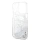 7. Karl Lagerfeld KLHCP14LLNKHCH iPhone 14 Pro 6.1" Silber/Silber Hardcase Glitter Karl Head