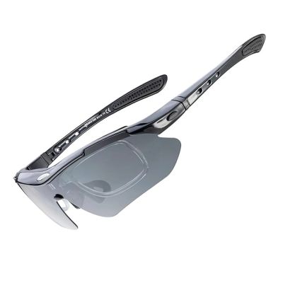 8. Rockbros 10143 photochrome UV400-Fahrradbrille – Schwarz