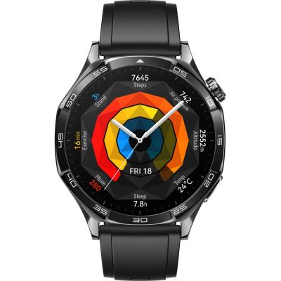 8. Huawei WATCH GT 5 46mm Vili-B19F | Smartwatch | GPS (Satellit) | AMOLED | 1,43 Zoll | Schwarz