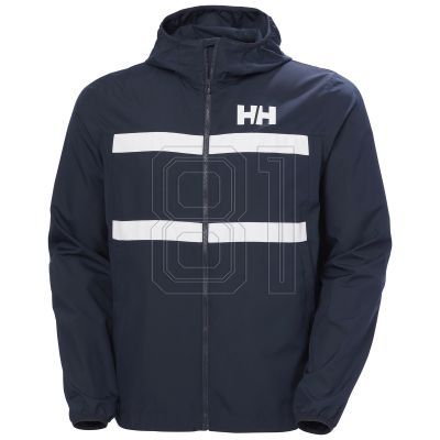 7. Helly Hansen Salt Striped Windbreaker JKT M Jacke 34453 597