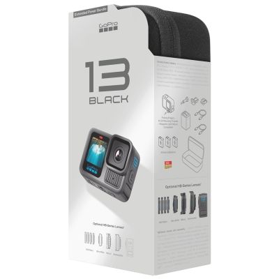 9. GoPro HERO13 Extended Power Bundle Sportkamera 27,6 MP 5,3K Ultra HD CMOS 25,4/1,9 mm (1/1,9") Wi-Fi 157 g