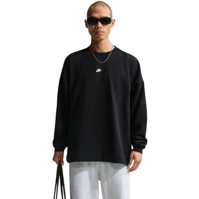 Nike Club FT OS Crew Herren-Sweatshirt Schwarz IF0747 010