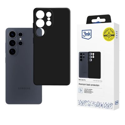 15. 3mk Matt Case Pro für Samsung Galaxy S26 Ultra – Mattschwarz