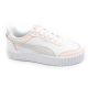 Puma Damen-Sportschuhe Carina Mia Sneaker aus Leder, weiß