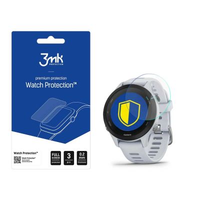 3mk Watch Protection™ vs. FlexibleGlass Lite Hybridglas auf Garmin Forerunner 255s Music