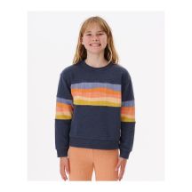 RIP CURL Melting Waves Crew Sweatshirt - Mädchen Marineblau