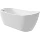 Freistehende, asymmetrische Acrylbadewanne – 170 cm
