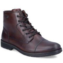 Rieker F4546-25 Herren-Ankle-Boots aus braunem Leder: bequem, wasserdicht, gefüttert.