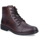 Rieker F4546-25 Herren-Ankle-Boots aus braunem Leder: bequem, wasserdicht, gefüttert.