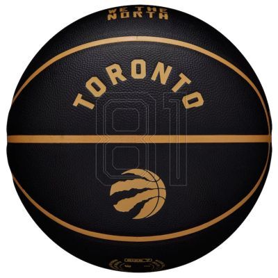 2. Wilson NBA Team City Collector Toronto Raptors Ball WZ4016428ID