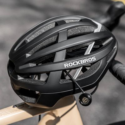 6. Rockbros YG-HILRO1 ROAD TO SKY Kabel-Fahrradschloss, versteckt im Lenker - schwarz