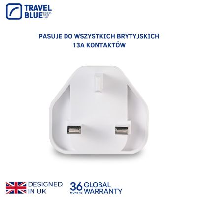 5. TRAVEL BLUE NETZLADEGERÄT 2 USB UK